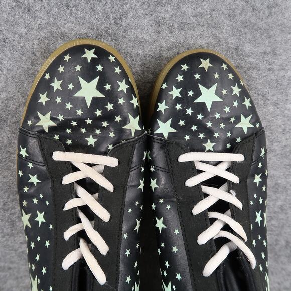 Casual Shoes Mens 44 Sneakers Stars Glow in the Dark Lace Up Trainer Black - Picture 9 of 12